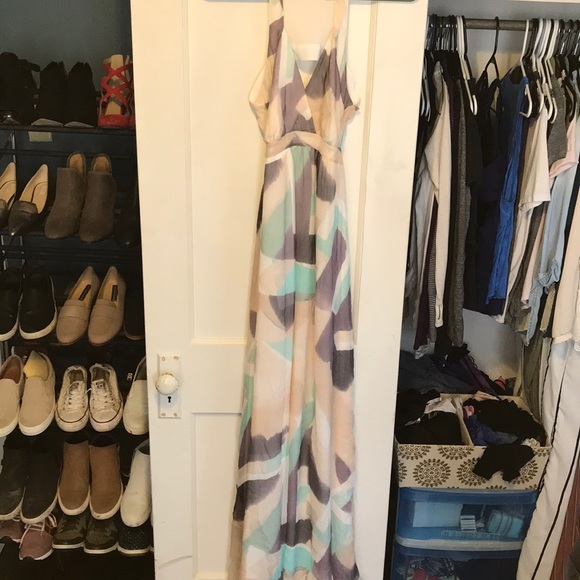 Armani Exchange Open Back Maxi Dress - Picture 2 of 8